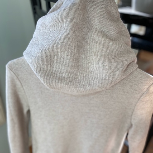 J. Crew cream color Mercantile Funnel neck Sweatshirt , Cowl Neck Sweater - Picture 7 of 16